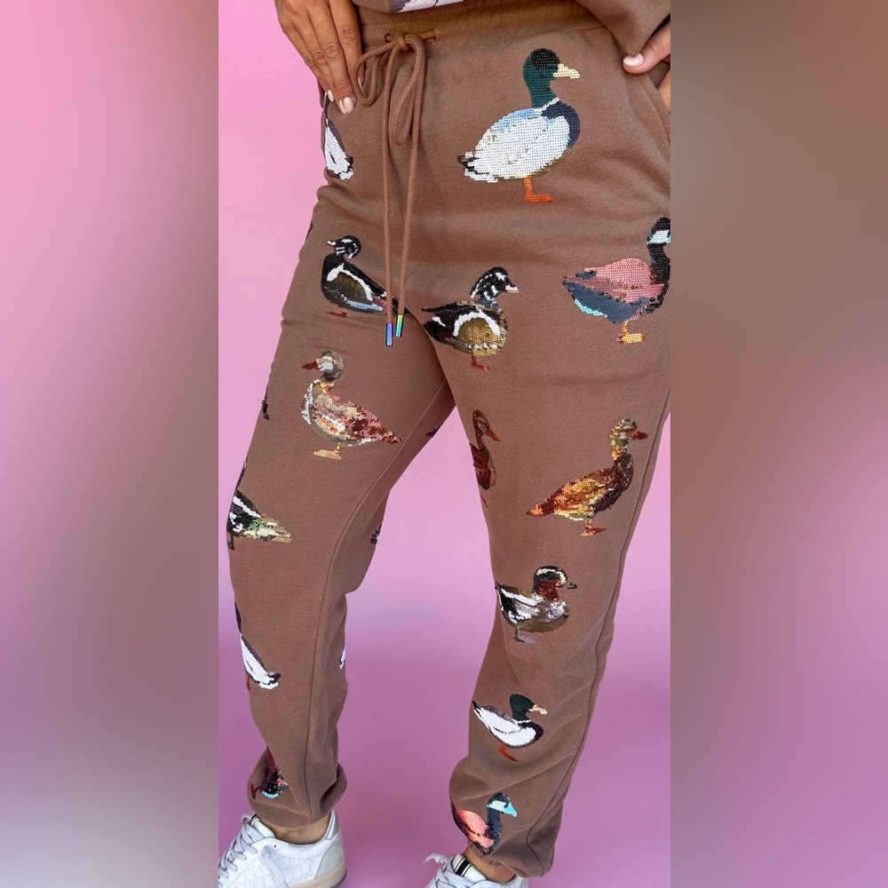 Queen of Sparkles duck joggers